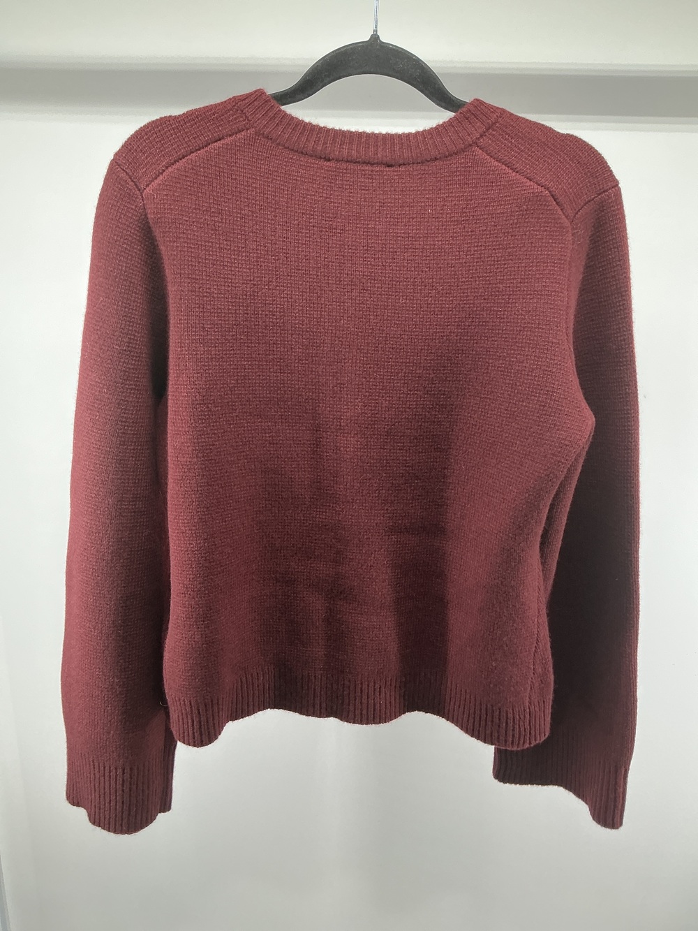 Mongolian Cashmere Structured Cardigan - Picture 2 of 3